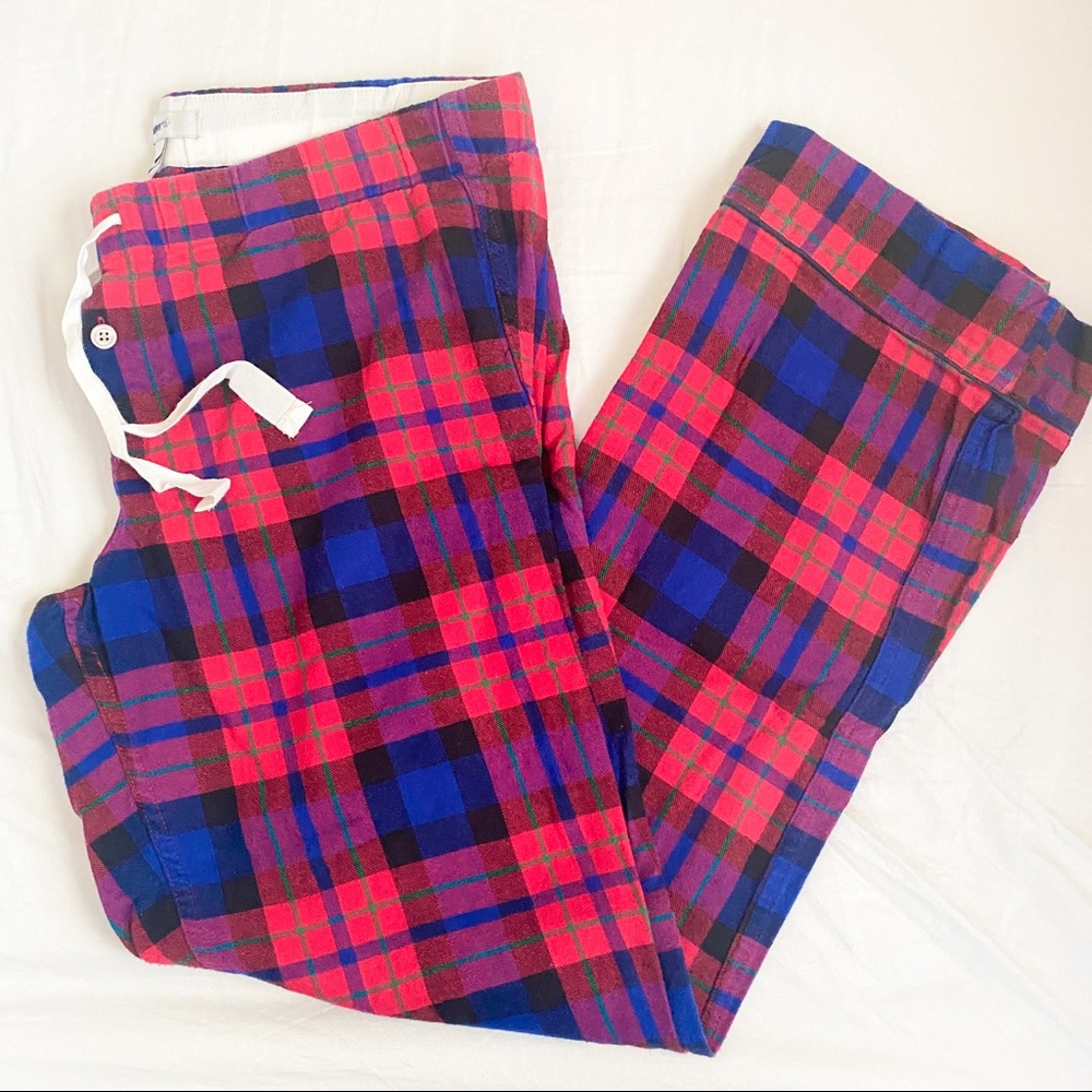 J. Crew Plaid Pajama Pant Size M